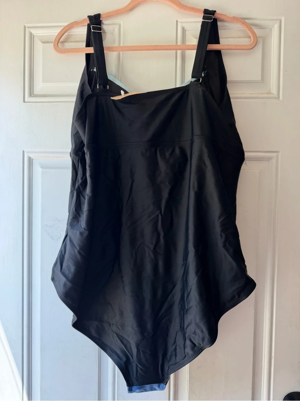 BloomChic Ombre Blue & Black One-Piece Swimsuit